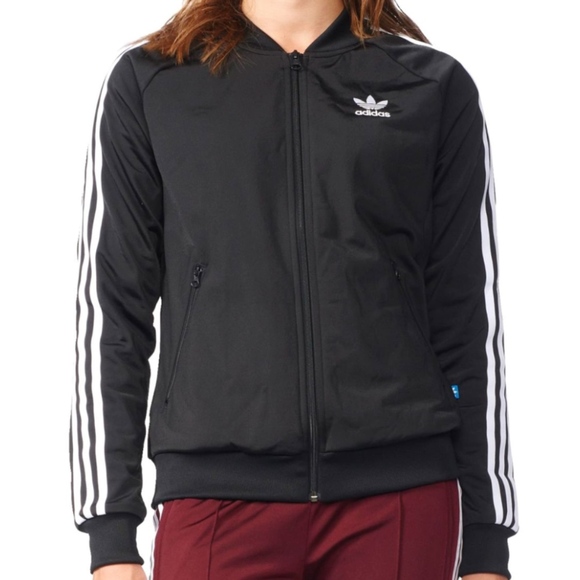 adidas supergirl track jacket khaki